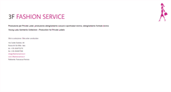 Desktop Screenshot of 3ffashionservice.it